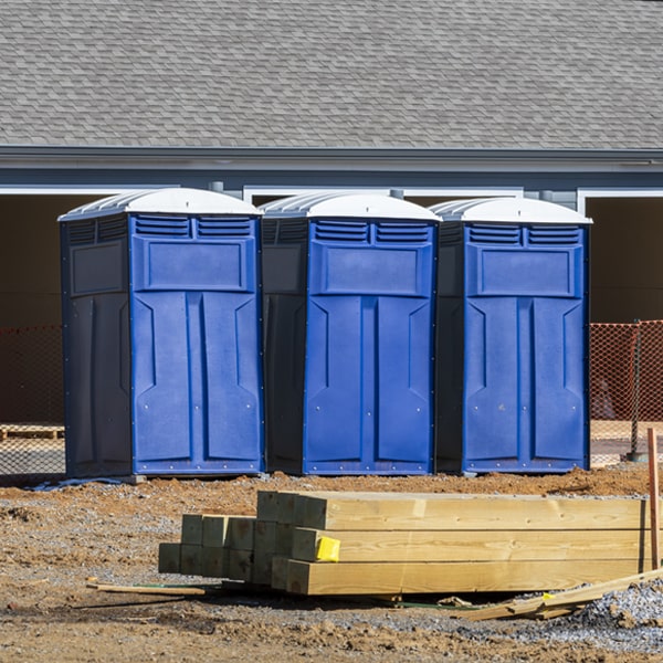 is there a specific order in which to place multiple portable restrooms in Sutter Illinois